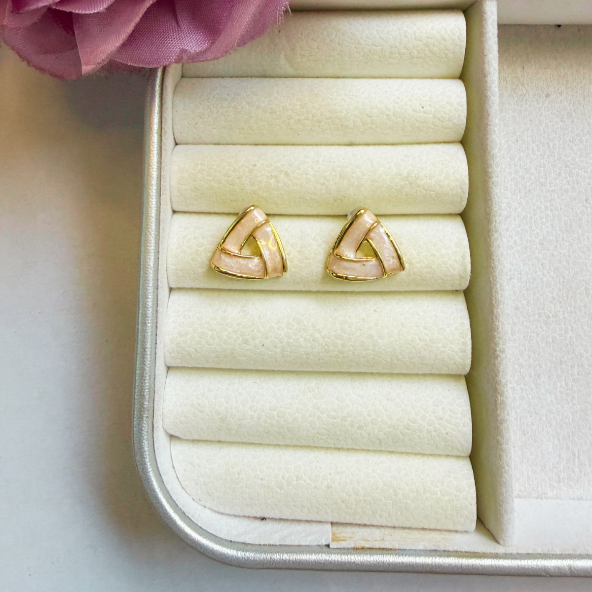 Triangle Mini Stud Earrings