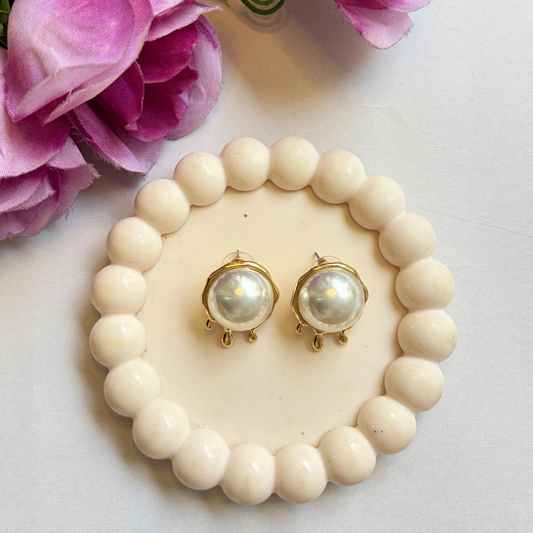 Aurora Pearl Drop Earrings