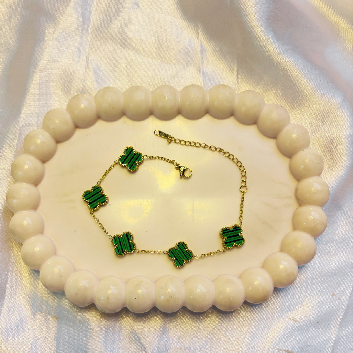 Green Clover Bracelet