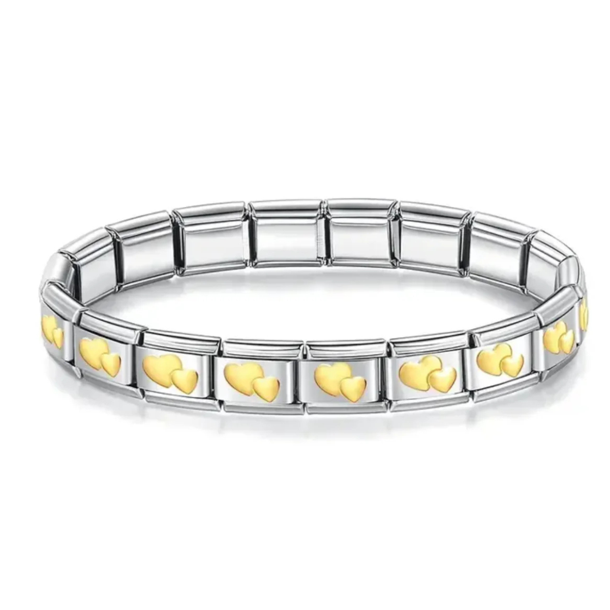 Italian Bracelet- Heart Silver