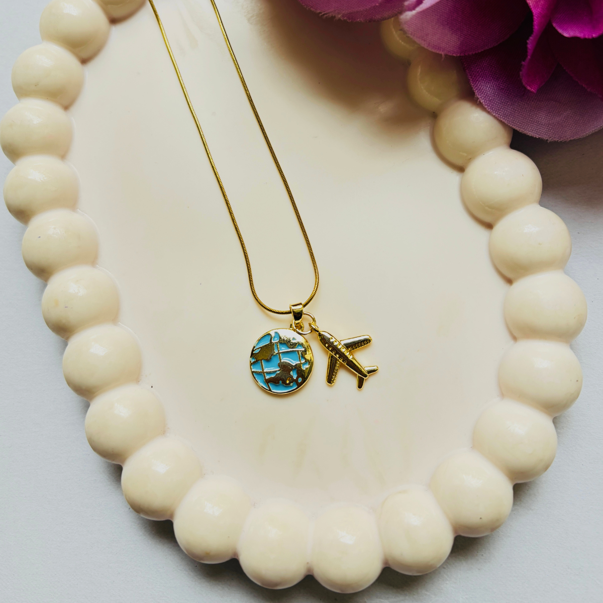 Around the Globe Necklace